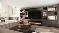 Gatsby Cinewall Royal-size 420-480 cm Eiken Dimplex 74Inch