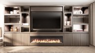 Gatsby Cinewall Royal-size 420-480 cm Eiken Dimplex 74Inch