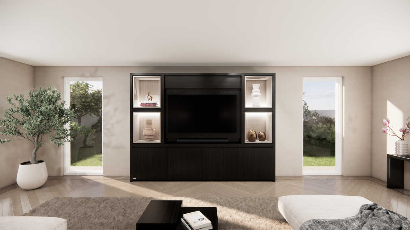 Grace Cinewall Queen-size 280-320	cm Eiken