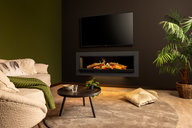 Kalfire E65 - Design Frame - small living room - warm white led