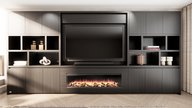 Laurel Cinewall Royal-size 420-480 cm Eiken British Fires 1600mm