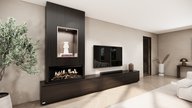tv meubel met koof puuur kalfire e one 100 F
