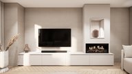 tv meubel met koof puuur kalfire e one 100 F