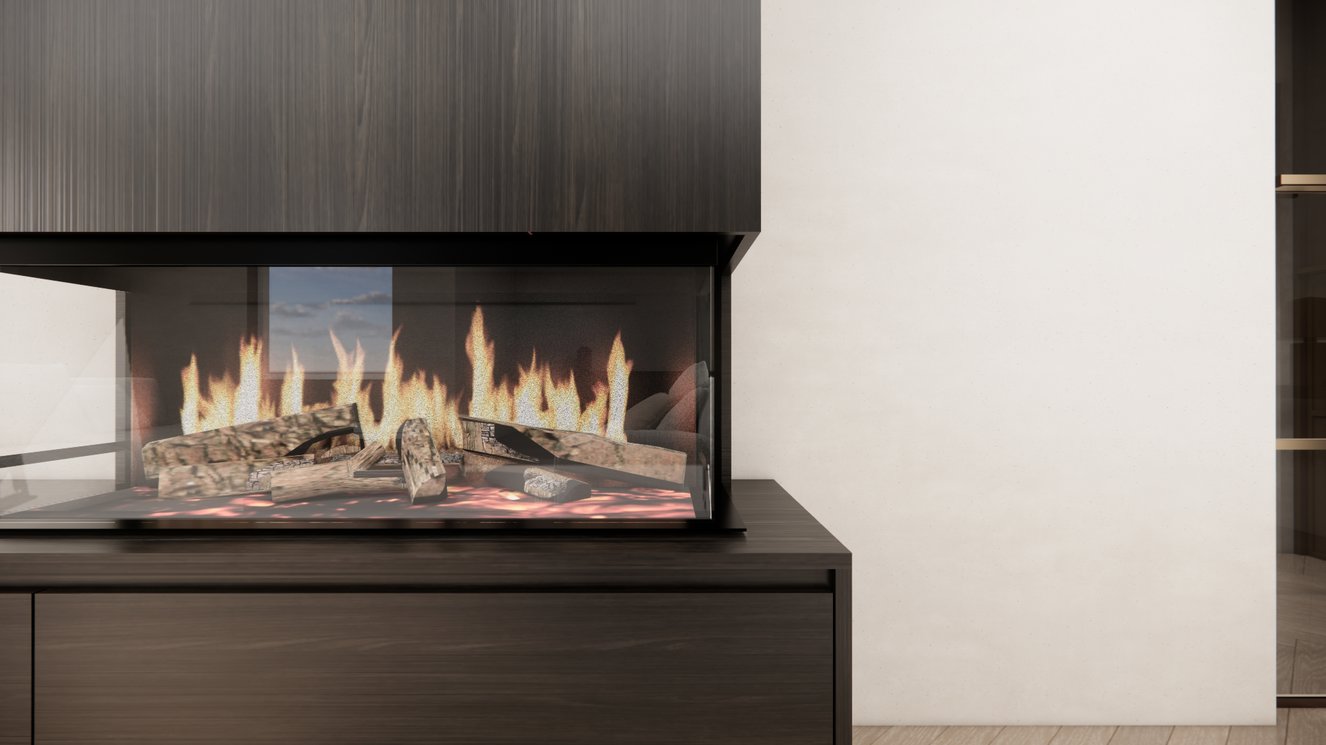 Mason Kalfire	E-ONE	100S TV-Meubel 4-kleppen Chimney Classic