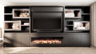 Monroe Cinewall Royal-size 420-480 cm Eiken British Fires 1900