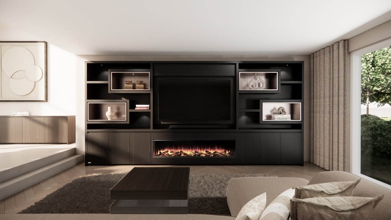 Monroe Cinewall Royal-size 420-480	cm Eiken British	Fires