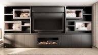 Monroe Cinewall Royal-size 420-480 cm Eiken British Fires 1200