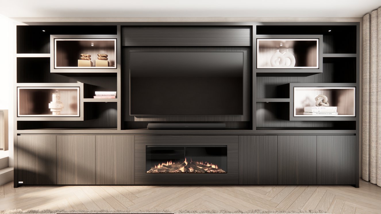 Monroe Cinewall Royal-size 420-480	cm Eiken British	Fires