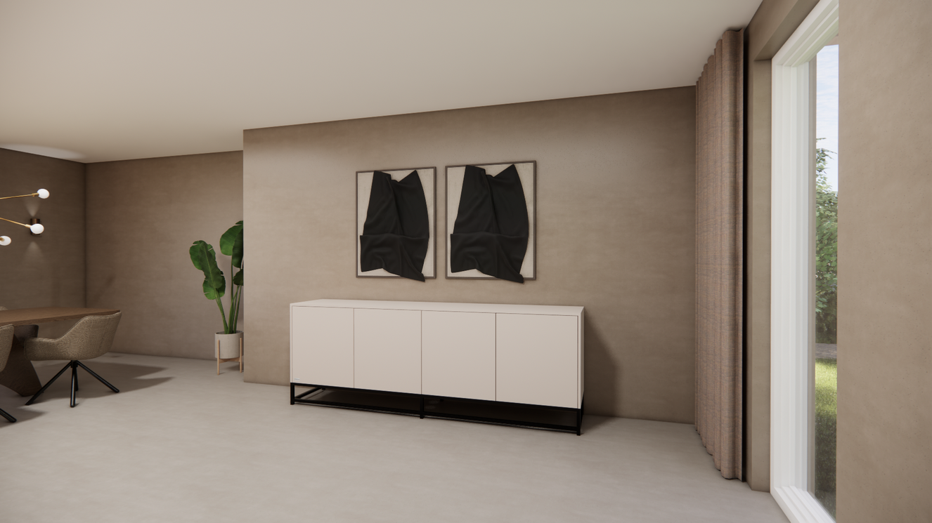 Thompson Dressoir 4-deurs Staand