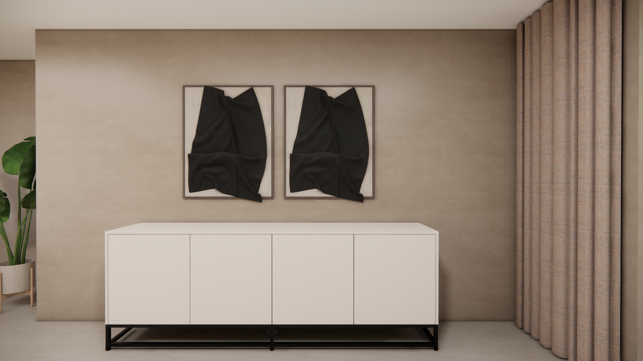 Thompson Dressoir 4-deurs Staand
