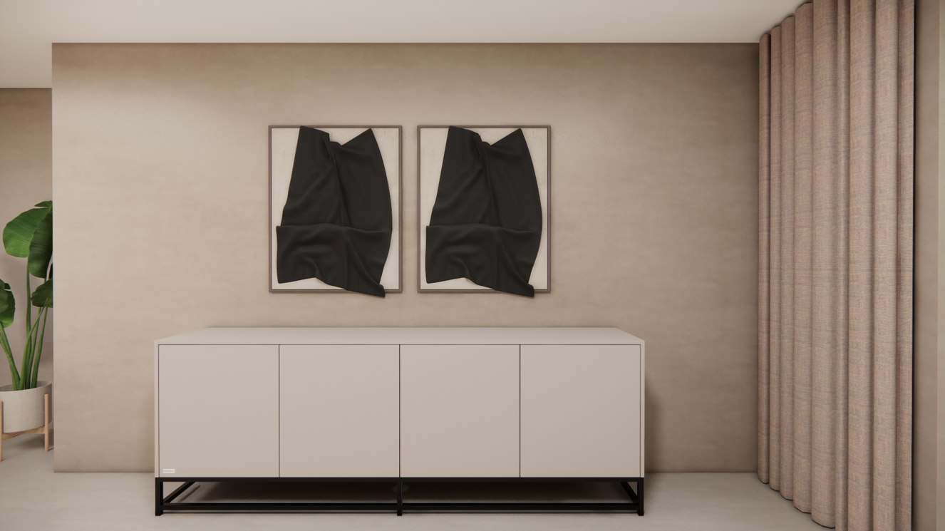 Thompson Dressoir 4-deurs Staand