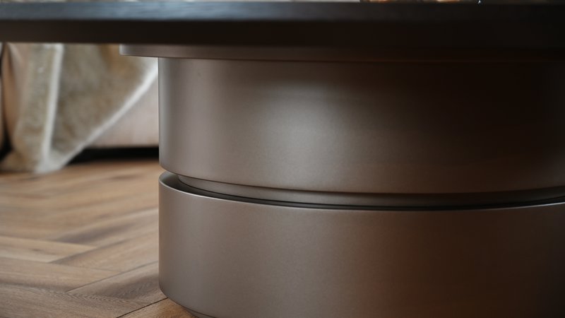 Eleganzi Salontafel Rond Eiken
